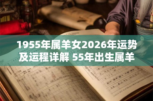1955年属羊女2026年运势及运程详解 55年出生属羊人2026全年每月运势女性