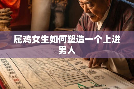 属鸡女生如何塑造一个上进男人