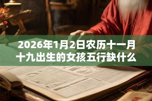 2026年1月2日农历十一月十九出生的女孩五行缺什么