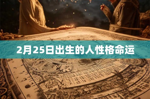 2月25日出生的人性格命运