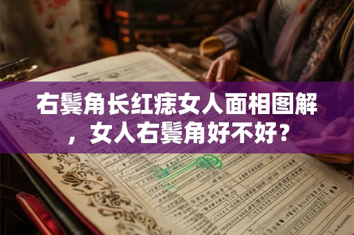 右鬓角长红痣女人面相图解，女人右鬓角好不好？
