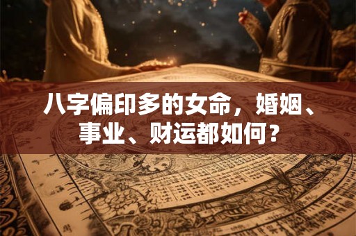 八字偏印多的女命，婚姻、事业、财运都如何？