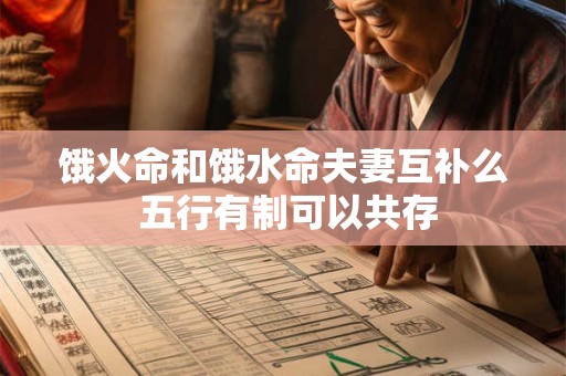 饿火命和饿水命夫妻互补么 五行有制可以共存