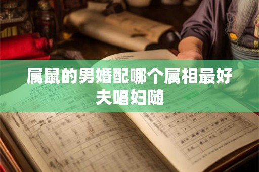 属鼠的男婚配哪个属相最好夫唱妇随 属鼠的男婚配哪个属相最好夫唱妇随