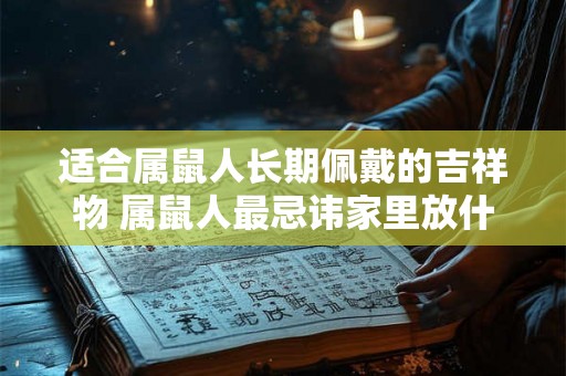 适合属鼠人长期佩戴的吉祥物 属鼠人最忌讳家里放什么 适合属鼠人长期佩戴的吉祥物 属鼠人最忌讳家里放什么