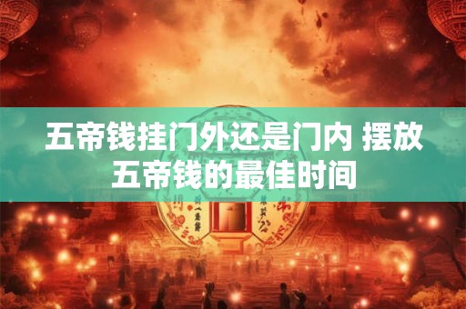 五帝钱挂门外还是门内 摆放五帝钱的最佳时间 五帝钱挂门外还是门内 摆放五帝钱的最佳时间