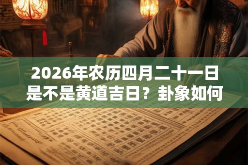 2026年农历四月二十一日是不是黄道吉日？卦象如何？
