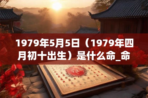 1979年5月5日(1979年四月初十出生)是什么命_命运如何 1979年5月5日(1979年四月初十出生)是什么命_命运如何