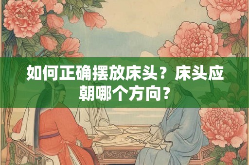 如何正确摆放床头？床头应朝哪个方向？