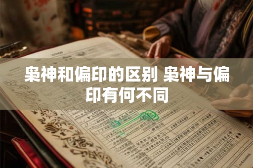枭神和偏印的区别 枭神与偏印有何不同 枭神和偏印的区别 枭神与偏印有何不同