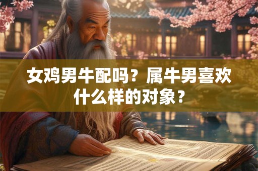女鸡男牛配吗？属牛男喜欢什么样的对象？