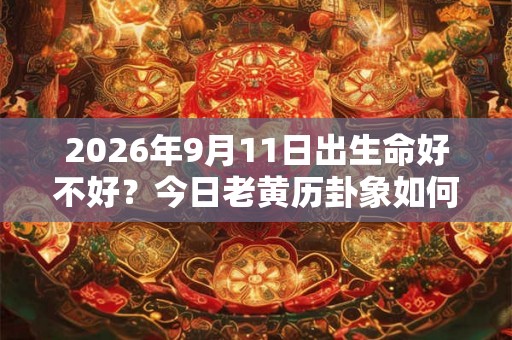 2026年9月11日出生命好不好？今日老黄历卦象如何？
