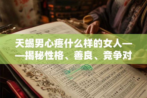 天蝎男心疼什么样的女人——揭秘性格、善良、竞争对手的吸引力