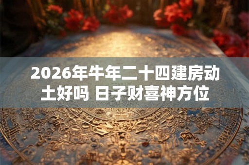 2026年牛年二十四建房动土好吗 日子财喜神方位