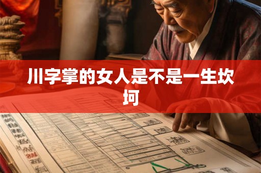 川字掌的女人是不是一生坎坷