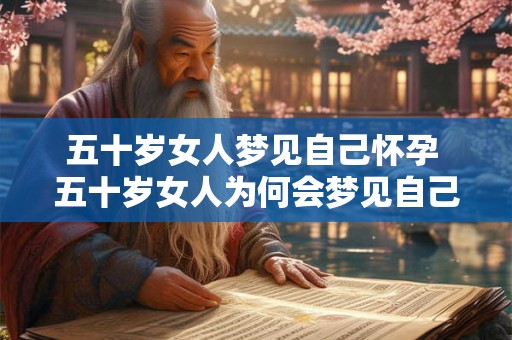 五十岁女人梦见自己怀孕 五十岁女人为何会梦见自己怀孕