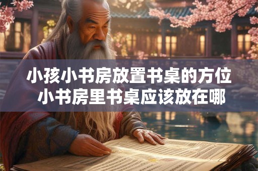 小孩小书房放置书桌的方位 小书房里书桌应该放在哪个方位