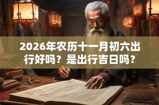 2026年农历十一月初六出行好吗？是出行吉日吗？
