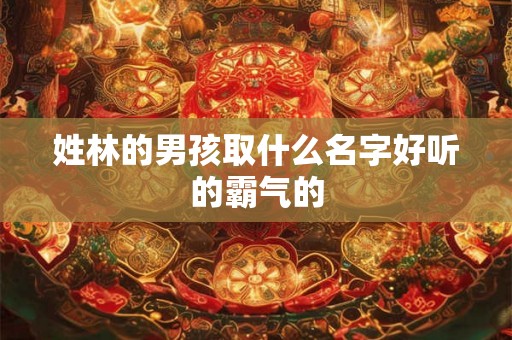 姓林的男孩取什么名字好听的霸气的