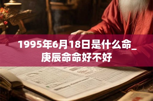 1995年6月18日是什么命_庚辰命命好不好