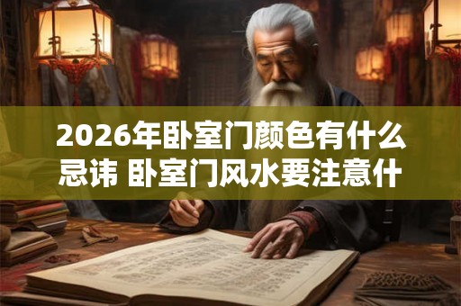 2026年卧室门颜色有什么忌讳 卧室门风水要注意什么