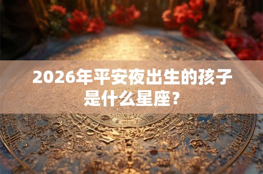 2026年平安夜出生的孩子是什么星座？