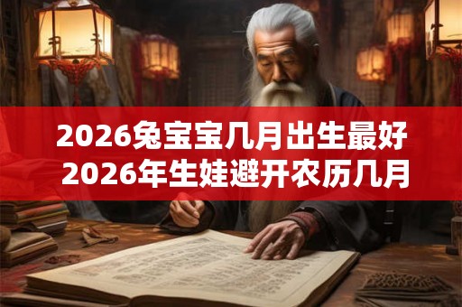 2026兔宝宝几月出生最好 2026年生娃避开农历几月 2026兔宝宝几月出生最好 2026年生娃避开农历几月
