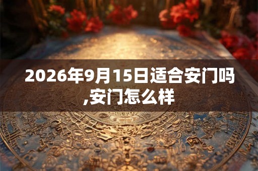 2026年9月15日适合安门吗,安门怎么样 2026年9月15日适合安门吗,安门怎么样