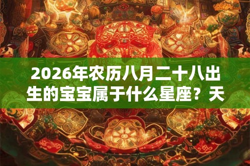 2026年农历八月二十八出生的宝宝属于什么星座?天秤座的优缺点 2026年农历八月二十八出生的宝宝属于什么星座?天秤座的优缺点