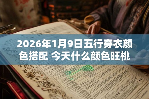 2026年1月9日五行穿衣颜色搭配 今天什么颜色旺桃花