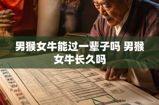 男猴女牛能过一辈子吗 男猴女牛长久吗