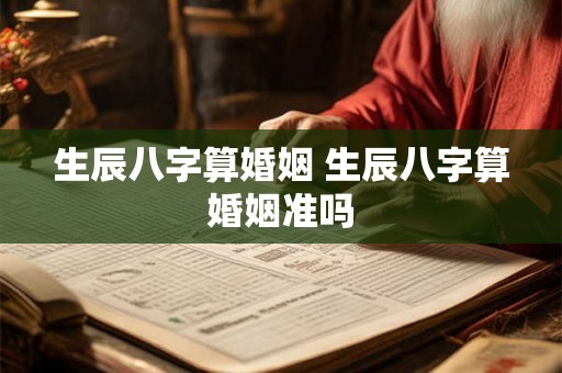 生辰八字算婚姻 生辰八字算婚姻准吗