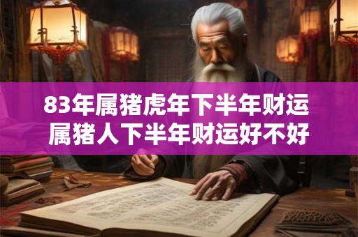 83年属猪虎年下半年财运 属猪人下半年财运好不好 83年属猪虎年下半年财运 属猪人下半年财运好不好