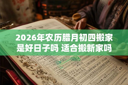 2026年农历腊月初四搬家是好日子吗 适合搬新家吗 2026年农历腊月初四搬家是好日子吗 适合搬新家吗