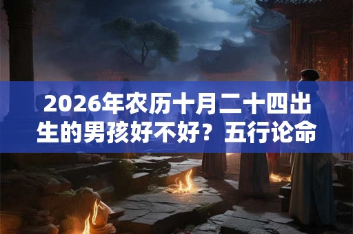2026年农历十月二十四出生的男孩好不好?五行论命好吗? 2026年农历十月二十四出生的男孩好不好?五行论命好吗?