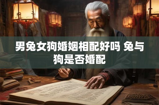 男兔女狗婚姻相配好吗 兔与狗是否婚配