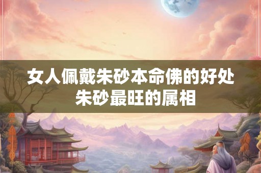 女人佩戴朱砂本命佛的好处  朱砂最旺的属相