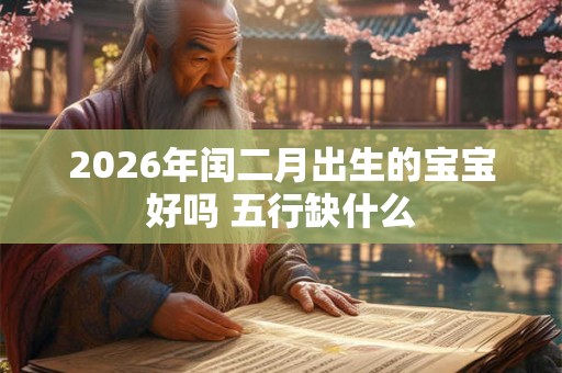 2026年闰二月出生的宝宝好吗 五行缺什么 2026年闰二月出生的宝宝好吗 五行缺什么