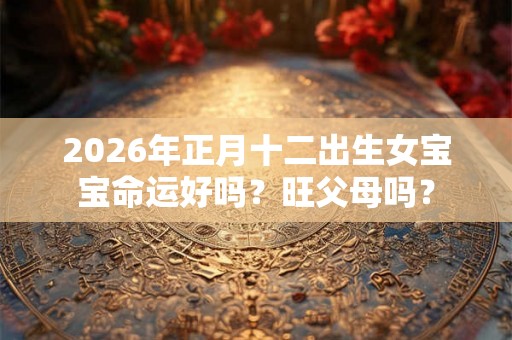 2026年正月十二出生女宝宝命运好吗？旺父母吗？