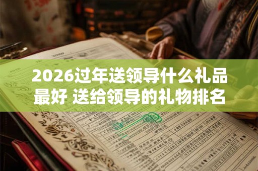 2026过年送领导什么礼品最好 送给领导的礼物排名 2026过年送领导什么礼品最好 送给领导的礼物排名