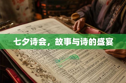 七夕诗会，故事与诗的盛宴