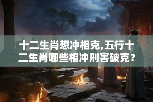 十二生肖想冲相克,五行十二生肖哪些相冲刑害破克? 十二生肖想冲相克,五行十二生肖哪些相冲刑害破克?