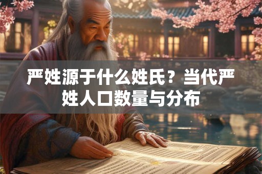 严姓源于什么姓氏？当代严姓人口数量与分布