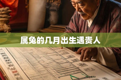 属兔的几月出生遇贵人 属兔的几月出生遇贵人