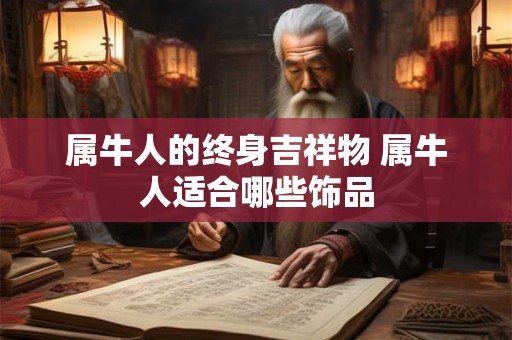 属牛人的终身吉祥物 属牛人适合哪些饰品