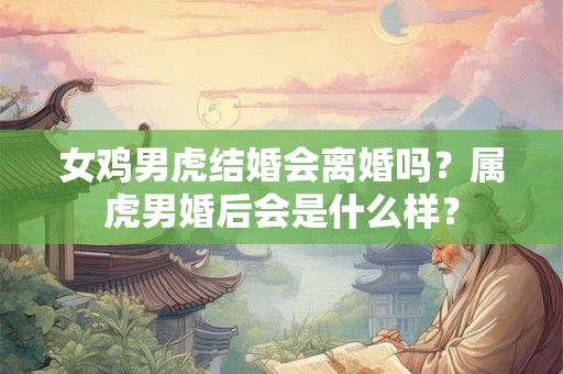 女鸡男虎结婚会离婚吗？属虎男婚后会是什么样？