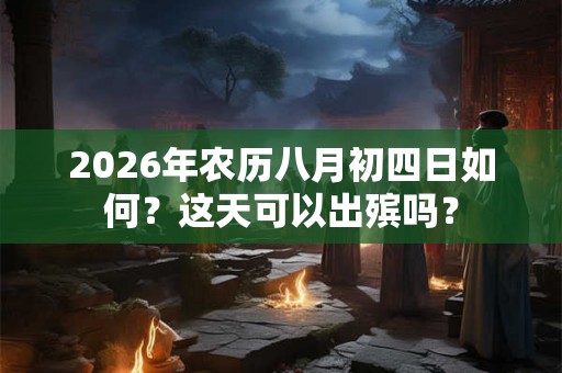 2026年农历八月初四日如何？这天可以出殡吗？