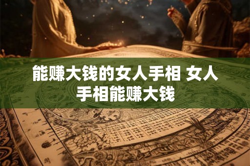 能赚大钱的女人手相 女人手相能赚大钱
