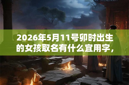 2026年5月11号卯时出生的女孩取名有什么宜用字，五行八字是什么