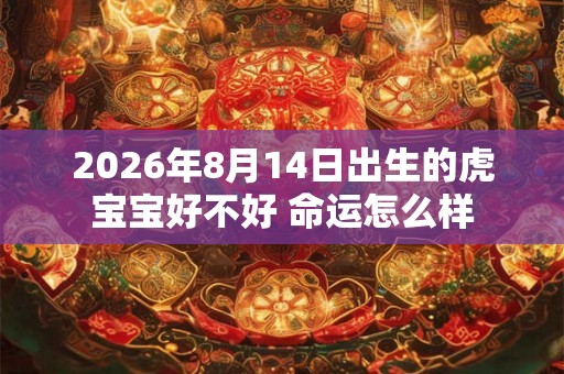 2026年8月14日出生的虎宝宝好不好 命运怎么样